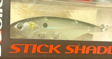 Sebile Stick Shadd 90 Floating Twitch Bait 3 1/2"  1/2 OZ - Silver Line