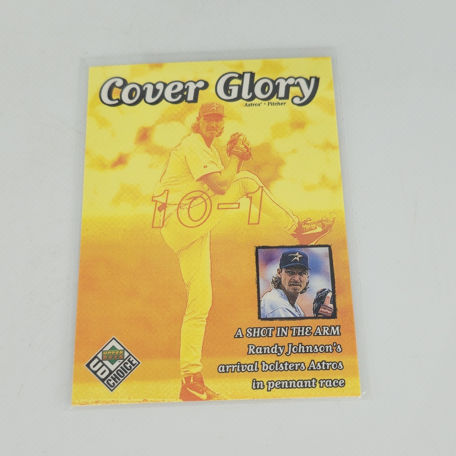1999 UD Choice #32 Randy Johnson Houston Astros 