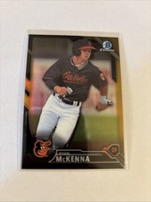 2016 Bowman Chrome - Prospects Ryan McKenna #BCP191 Black & Gold Refractor (RC)