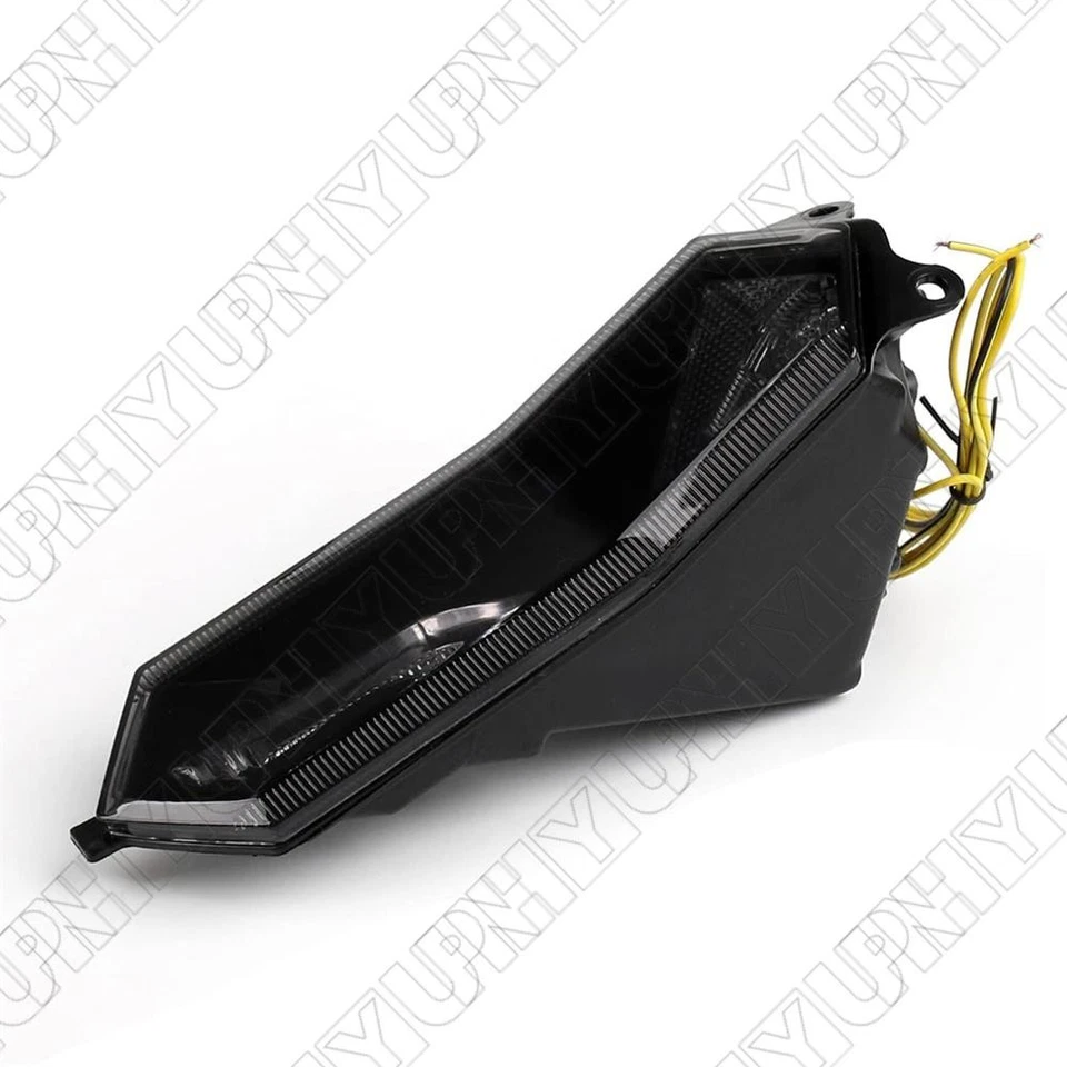 Tail light Integrated Turn Signals For Yamaha YZF R6 R1 R1S R7 2015-24 Smoke - Image 2 of 4