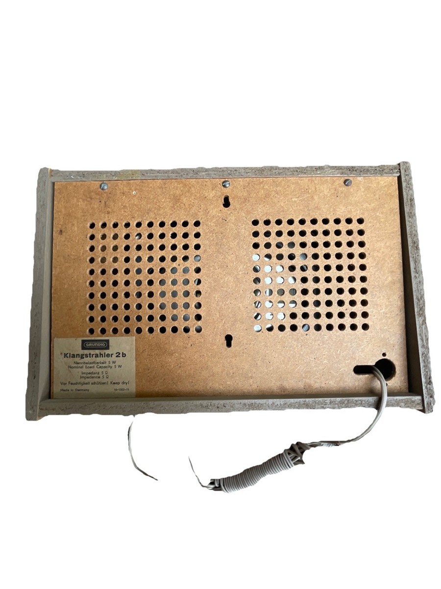 Grundig Klangstrahler B Single Speaker Made In Germany