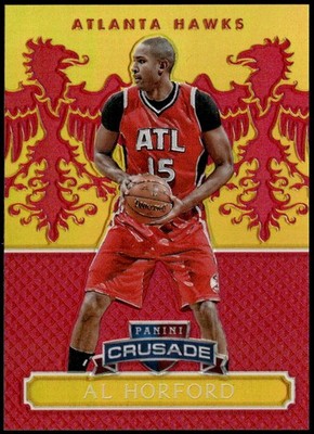 2014-15 Panini Excalibur #100 Al Horford Crusade Red #/99 E1