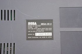 MEGA CD 2 Console SEGA Tested System JAPAN HAA-2912 -NTSC-J- T30015404