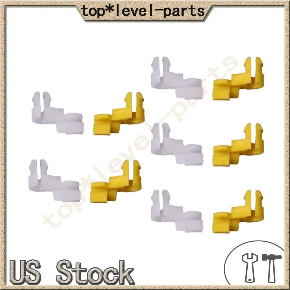 New 5Sets Door Lock Rod Clip Retainer Fasteners fit for Toyota 4Runner 1984-2014 - Изображение 2 из 4