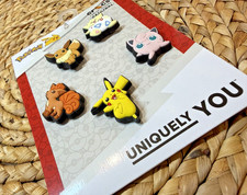 Pok mon Shoe Charms for Crocs - Fun Jibbitz 5 Pack Pokemon