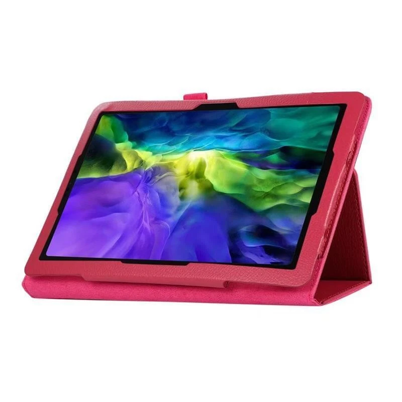 Case For Amazon Fire HD 10 2021 11th Generation Smart Leather Stand Folio Cover - Image 2 of 4