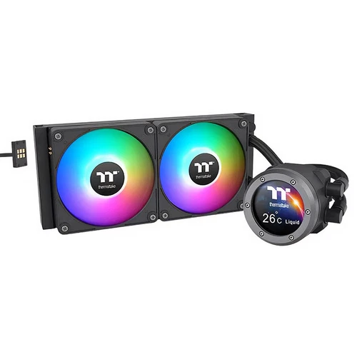Thermaltake V2 Ultra EX ARGB 240mm AIO Liquid CPU Cooler - Black (CL-W414-PL12SW
