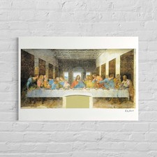 Edizione numerata LEONARDO DA VINCI "L'Ultima Cena"  stampa artistica