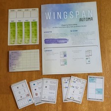 Listing image for Wingspan Automa Cards Official Game Pieces Scorepad Goal Board & Tiles