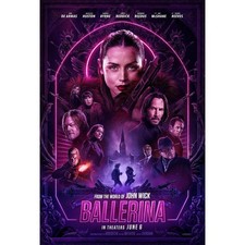 Ballerina 2025 Blu-ray Action Movie John Wick Full HD All Region NEW
