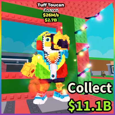 #ad Tuff Toucan ULTRA RARE ✅ Steal a Brainrot🔥ROBLOX $9.99