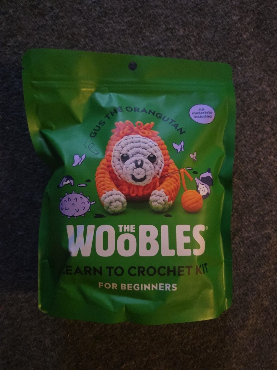 The Woobles Gus the Orangutan 🦧 Crochet Kit - Mystery Kit | eBay