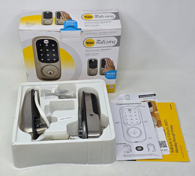 Yale Assure Lock YRD220-ZW-619 Deadbolt Touchscreen Smart Lock