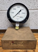 Marsh Instrument USA 3000psi Hydraulic Pressure Gauge 4.5" NEW