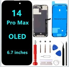 OLED for iPhone 14 Pro Max Screen Replacement Kit Soft OLED,NOT LCD 6.7'' Full