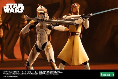 Kotobukiya Star Wars The Clone Wars ARTFX 1/10 Commander Cody PVC Statue 17cm - Picture 10 of 10