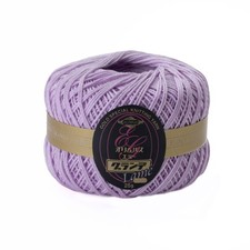 Olympus Thread Emmy Grande Lame Lace Thread Fine Col.L671 Purple 25g Approx. 106