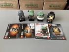 Lego Brickheadz Lot Sets #75317, #41629, & #41599 Used Star Wars & DC Good Shape