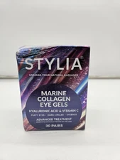 Stylia Marine Collagen Eye Gels Hyaluronic Acid Vitamin C 30 Pair