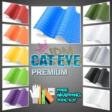 Premium Cat Eye Semi Gloss Vinyl Wrap Decal Film Decoration Sticker Bubble Free