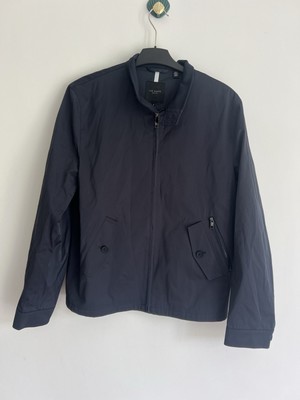 Navy Blue Ted Baker Wear Cotton Harrington Jacket TED BAKER