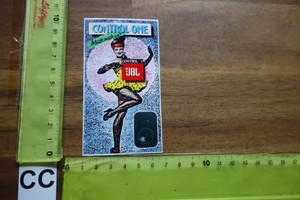 Alter Aufkleber Musik HiFi Audio TV Lautsprecher JBL