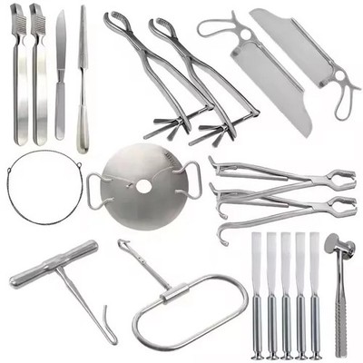 Orthopaedic Amputation Surgery Set 19Pcs Basic Bone Medical Tissue