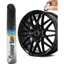 Lackstift Auto Felgen Kratzer Reparatur  Schwarz Hochglanz