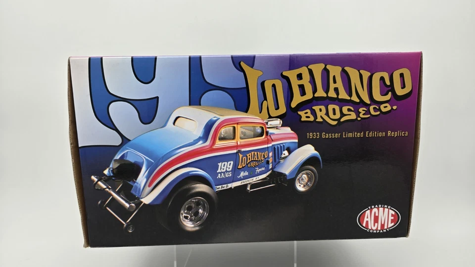 1933 Willeys Gasser LoBianco 1:18 литой автомобиль Acme Trading Comany 1800902 Chase - Изображение 4 из 4