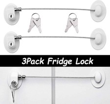 3M Safety Strap Locks - Baby Proof Cabinets Appliances 9 Pack FREE SHIPPING