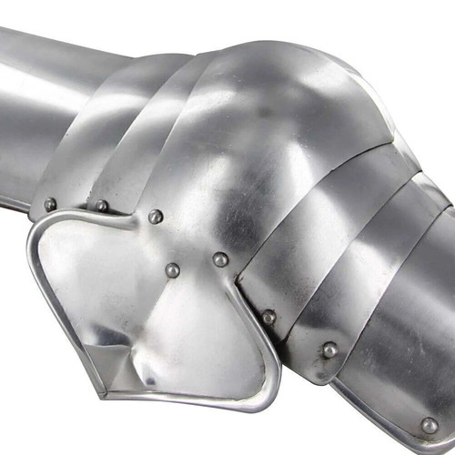 Médiévale Jambe Gardes Armor Supérieur Leg- Genoux Et Greaves Renaissance - Photo 3 sur 5