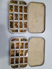 (2) VINTAGE ( WHEATLEY ) FLY BOXES/ 16 Loaded...