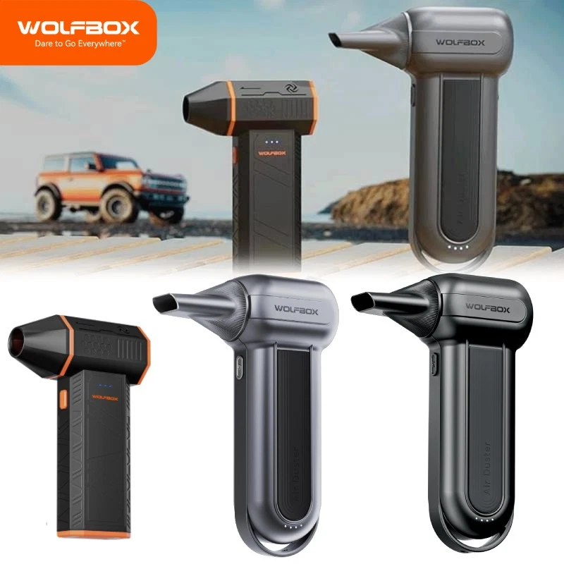 WOLFBOX MF50/MF100 Electric Air Duster Super Power Turbo Fan for Outdoor and Car