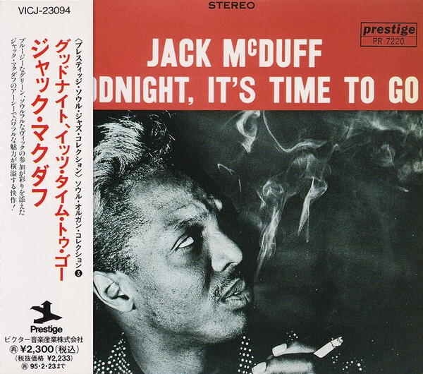 ジャズ CD Brother Jack McDuff Goodnight, Its Time To Go VICJ23094 Prestige /00110 Cd Brother Jack Mcduff Goodnight Its Time To Go Vicj23094