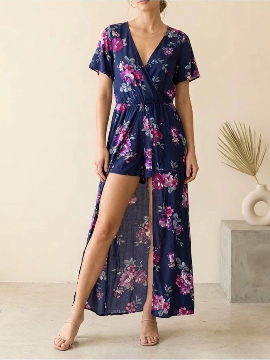 xhilaration floral maxi dress Xhilaration White cold shoulder Maxi Dress with Floral Embroidery and  tassels
