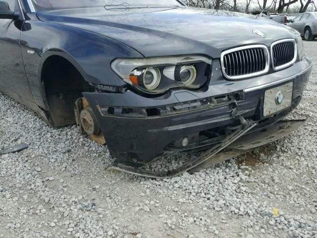 Conjunto de faros izquierdos usados se adapta a: BMW 745I 2005 xenón ámbar lente giratoria grado izquierdo Foto 2 de 4