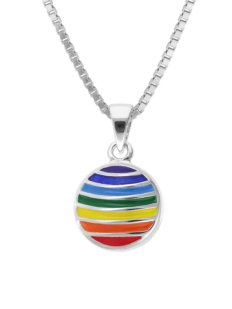 МОДНЫЙ аксессуар для щенков-Halskette Silber 925 Collier mit rundem Anhnger 41690 5190₽