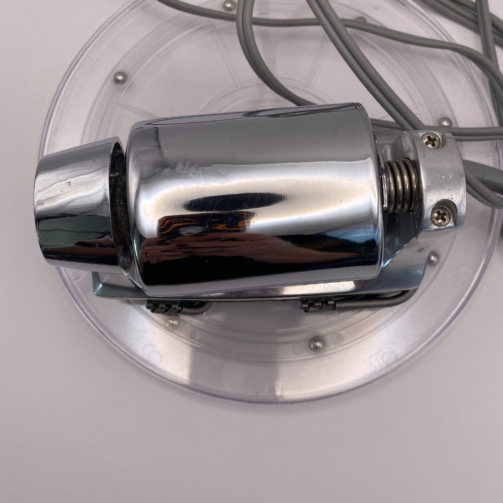 Oster Massage Pillow Vibrating Massager Chrome Vintage 126-01A Tested Works