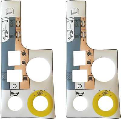Control Box Decal for Skyjack 2PCS,156885 156885SJ for Skyjack