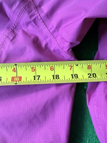 The North Face Nylon Windbreaker Hyvent Magenta Hooded Jacket Women's Size S - Picture 12 of 17