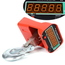 3000KG /6600LBS Heavy Duty Weight Hook Digital Crane Hanging-Scale Industrial
