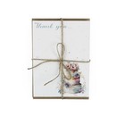 Wildflower Seeded Eco-friendly Thank You Cards - 10pk Cake Pattern Notecards Set