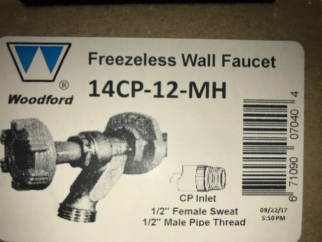 Woodford 14cp 12 Mh Wall Faucet For Sale Online Ebay