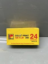 Vintage Perry Drugs Print Color Film Unopened 126 Format Made In USA 24 exposure
