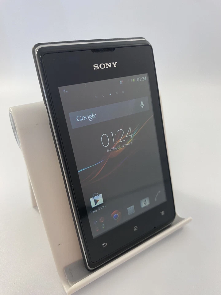 Sony Xperia E C1505 Black Tesco Network 4GB 3.5" 3MP 512MB Android Smartphone - Image 1 of 4