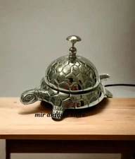 vintage Tortoise Desk Bell Nautical Table Bell Office Bell Call Bell Best Gifts