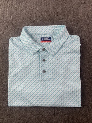 PGA Tour Course Essentials UPF 50 Mens Short Sleeve Golf Polo