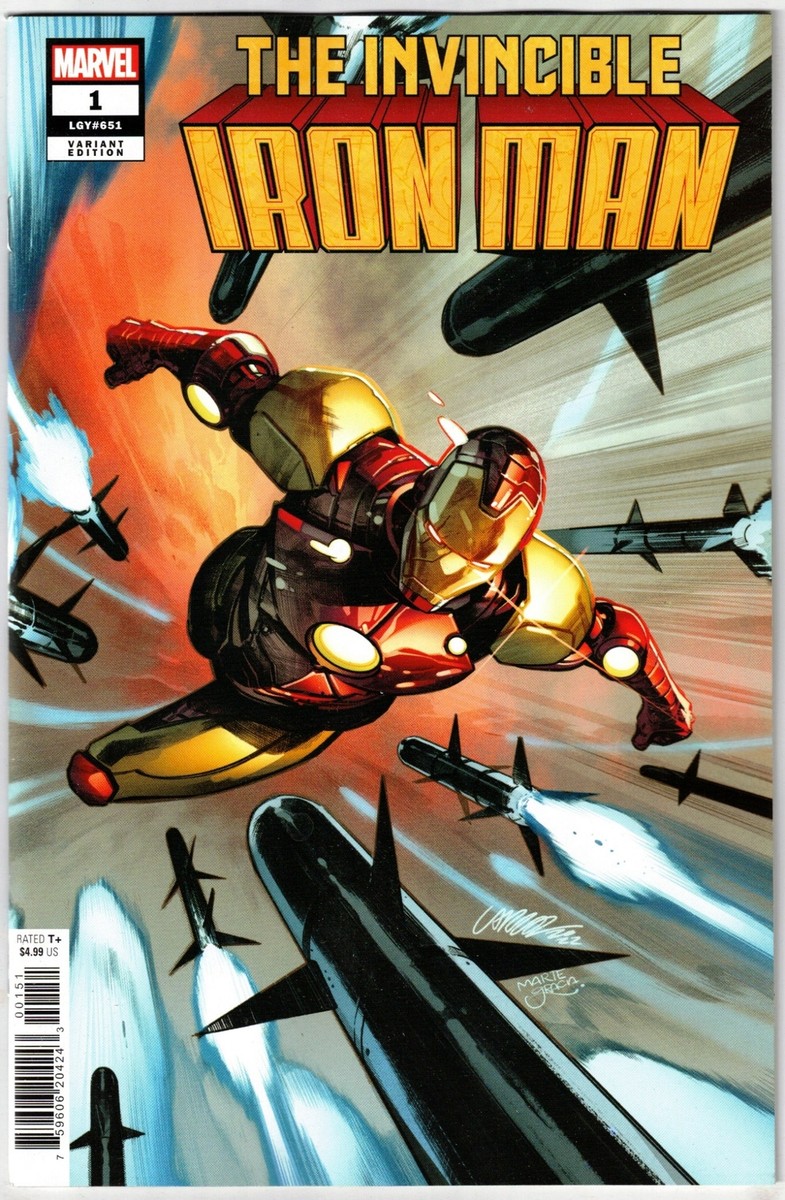 INVINCIBLE IRON MAN #1 (2022)- 1:25 PEPE LARRAZ VARIANT | eBay