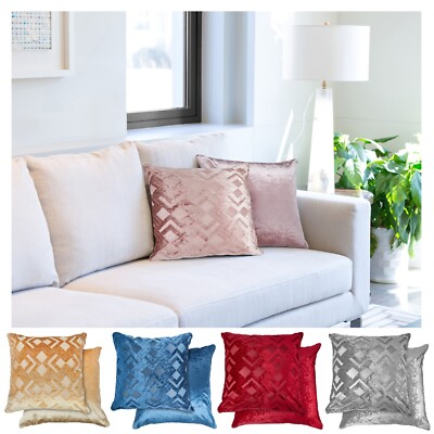 Kissenbezüge Überwurf Geometrisches Design Sofa Kissenbezüge - 17''x17'' Zoll Valencia