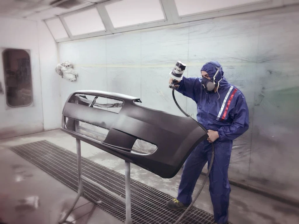 PARAURTI ANT ANTERIORE AUDI A4 2008> COMPLETO DI VERNICIATURA - Imagen 3 de 4